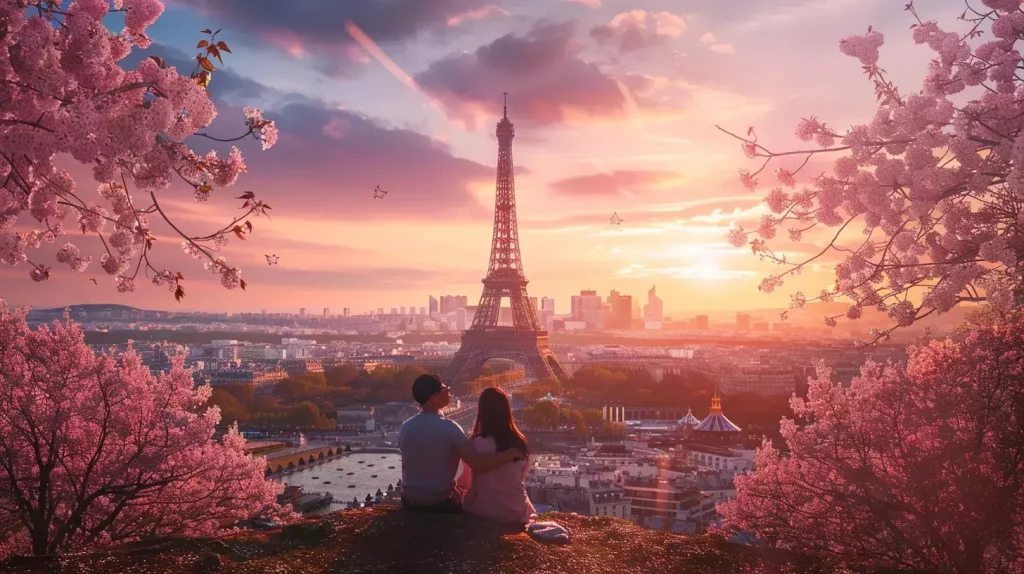 Eiffelturm in Paris, Frankreich