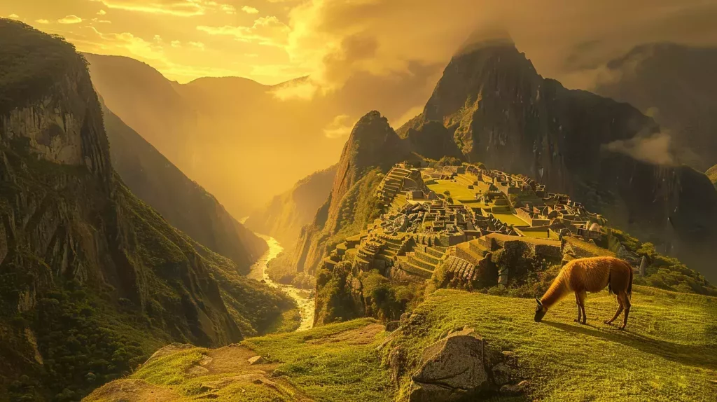 Machu Picchu in Peru