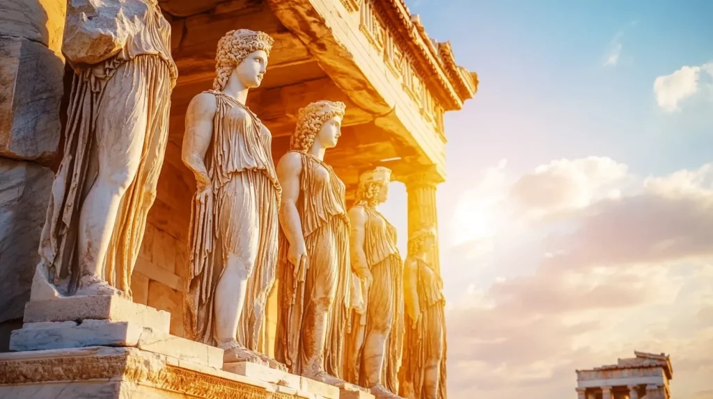 Acropolis of Athens in Griechenland