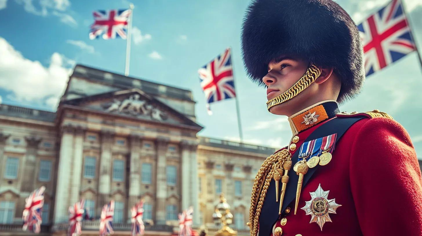 Buckingham Palace in London