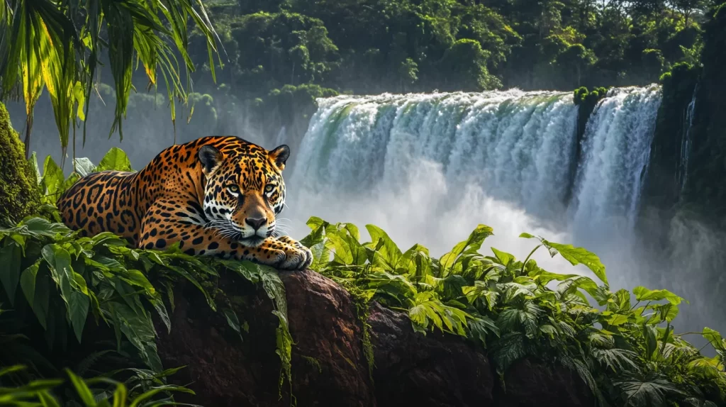 Iguazu Falls in Argentinien und Brasilien