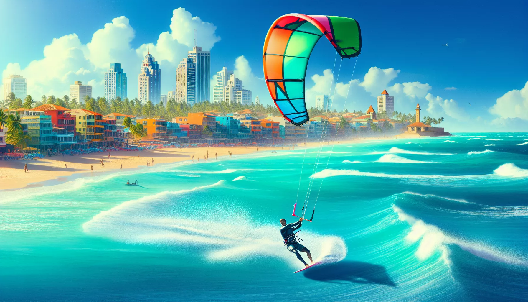 Kitesurfen in Cabarete (Dominikanische Republik)