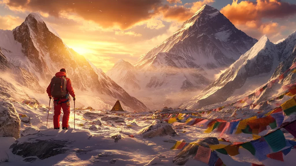 Mount Everest in Nepal/China