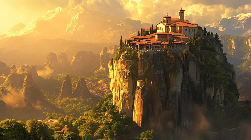 Meteora Monasteries in Griechenland