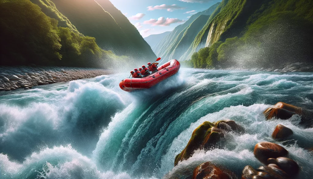 Rafting auf dem Tara River (Montenegro)