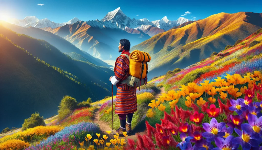 Trekking im Himalaya (Bhutan)