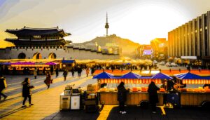 Entdecken Sie Südkorea: Von historischen Palästen in Seoul bis zu den Stränden von Busan. Erleben Sie Kultur, Architektur und kulinarische Highlights.