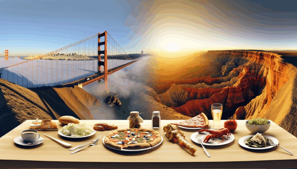 Entdecken Sie die Vielfalt der USA: Von San Francisco bis zum Grand Canyon. Tipps zur Reiseplanung, Sehenswürdigkeiten und kulinarischen Highlights.