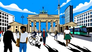 Entdecken Sie Berlin: Von historischen Stätten wie dem Brandenburger Tor bis zur modernen Architektur am Potsdamer Platz. Tipps zu Anreise, Kulinarik und Stadtvierteln.