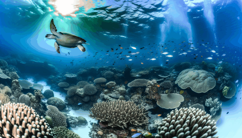Tauchen am Great Barrier Reef: Einzigartige Erlebnisse in Australien 1 Entdecken Sie die Vielfalt des Great Barrier Reefs in Australien. Erfahren Sie mehr über Tauchspots, Anreise, Unterkunft und die beste Reisezeit für unvergessliche Tauchabenteuer.