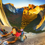 Erleben Sie das Klettern im Yosemite-Nationalpark mit majestätischen Granitfelsen wie El Capitan. Entdecken Sie Routen für alle Erfahrungsstufen und wichtige Sicherheits- und Umwelttipps.