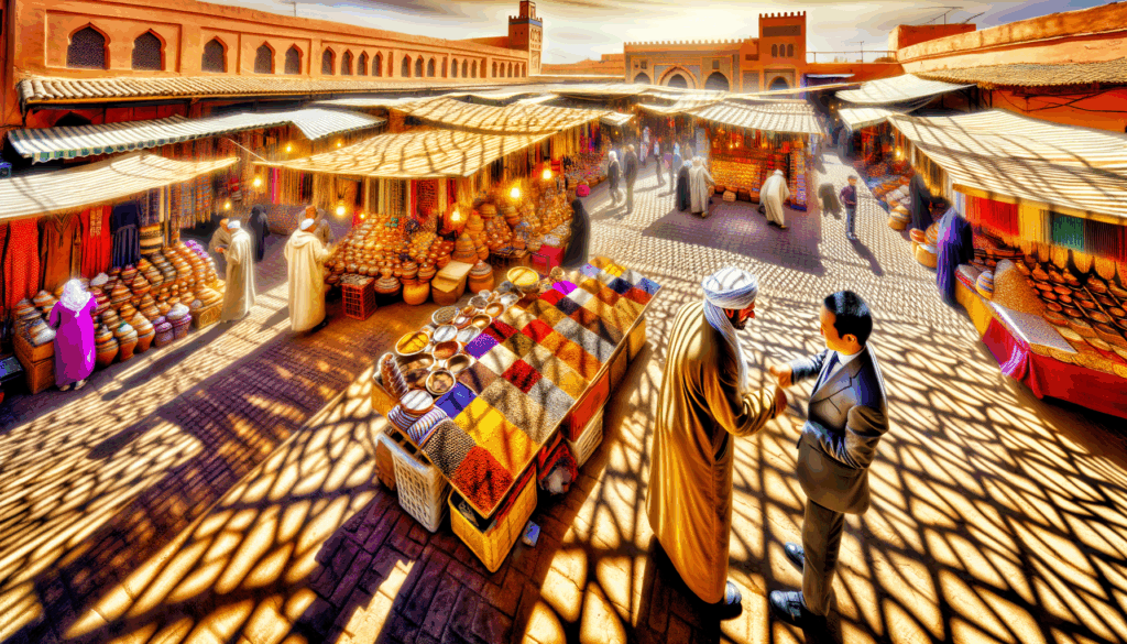 Entdecken Sie Marokkos lebhafte Märkte, beeindruckende Landschaften und reiche Geschichte. Erfahren Sie mehr über kulturelle Gepflogenheiten und Reisetipps.