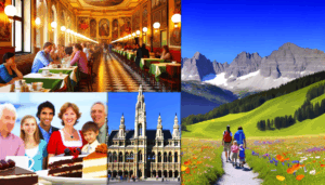 Entdecken Sie Österreichs Vielfalt: Historische Städte, atemberaubende Alpen und kulinarische Genüsse. Perfekt für Kultur- und Naturliebhaber.