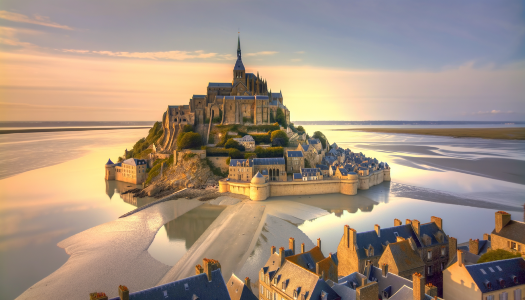 Entdecken Sie Mont Saint-Michel, ein UNESCO-Weltkulturerbe in Frankreich. Erfahren Sie mehr über die Geschichte, Architektur und praktische Besuchertipps.