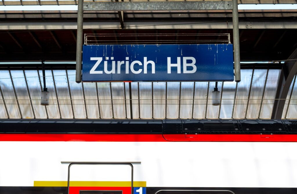Der Bahnhof in Zürich ist aktuell von München aus schwer zu erreichen. Der Bahnhof in Zürich ist aktuell von München aus schwer zu erreichen.