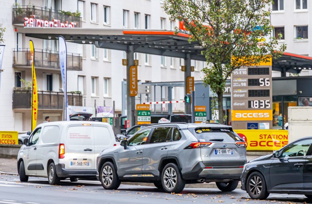 In Frankreich ist dieser Tage an vielen Tankstellen der Treibstoff knapp.